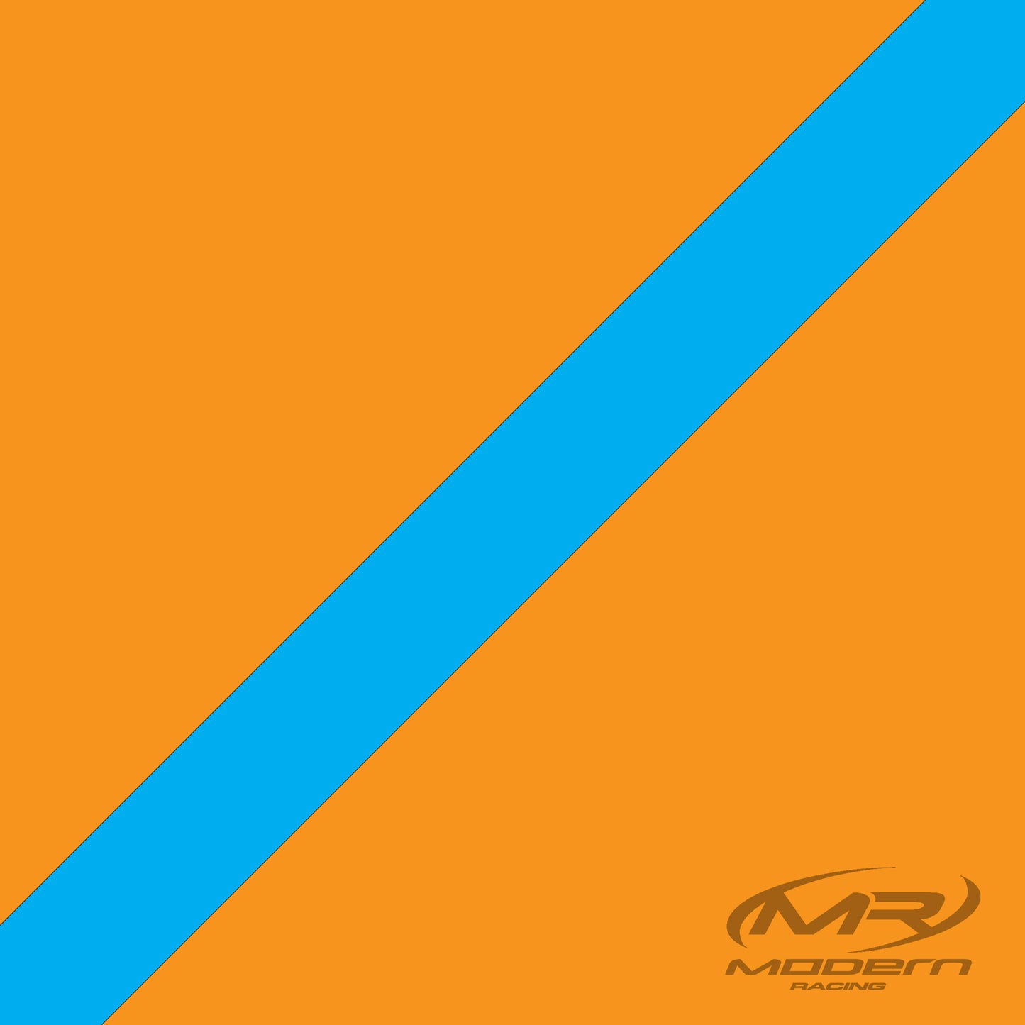 22AWG Tefzel Wire -Orange W/Stripe