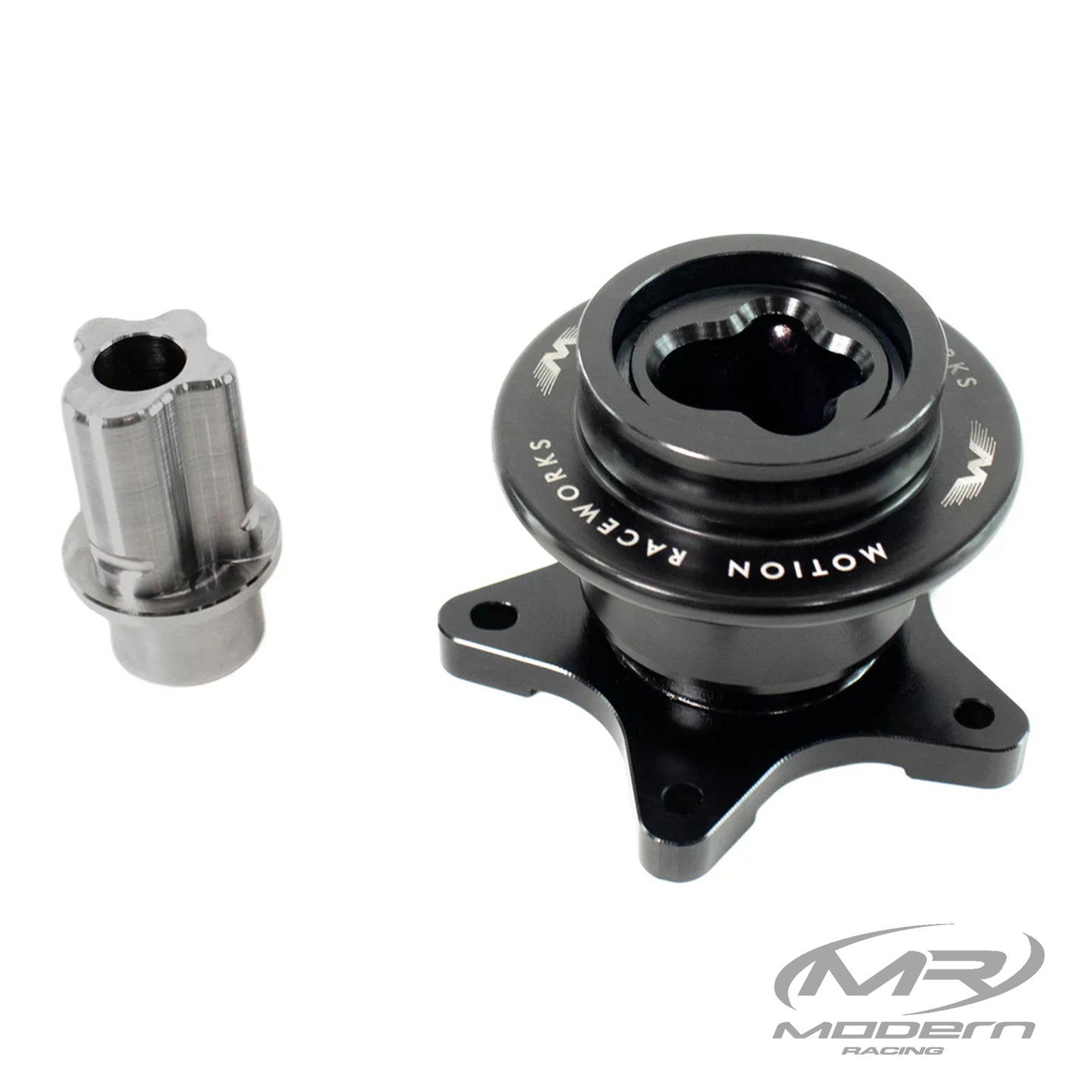 Motion Raceworks Pro Titanium SFI Quick Release Steering Hub 5 Bolt Pattern