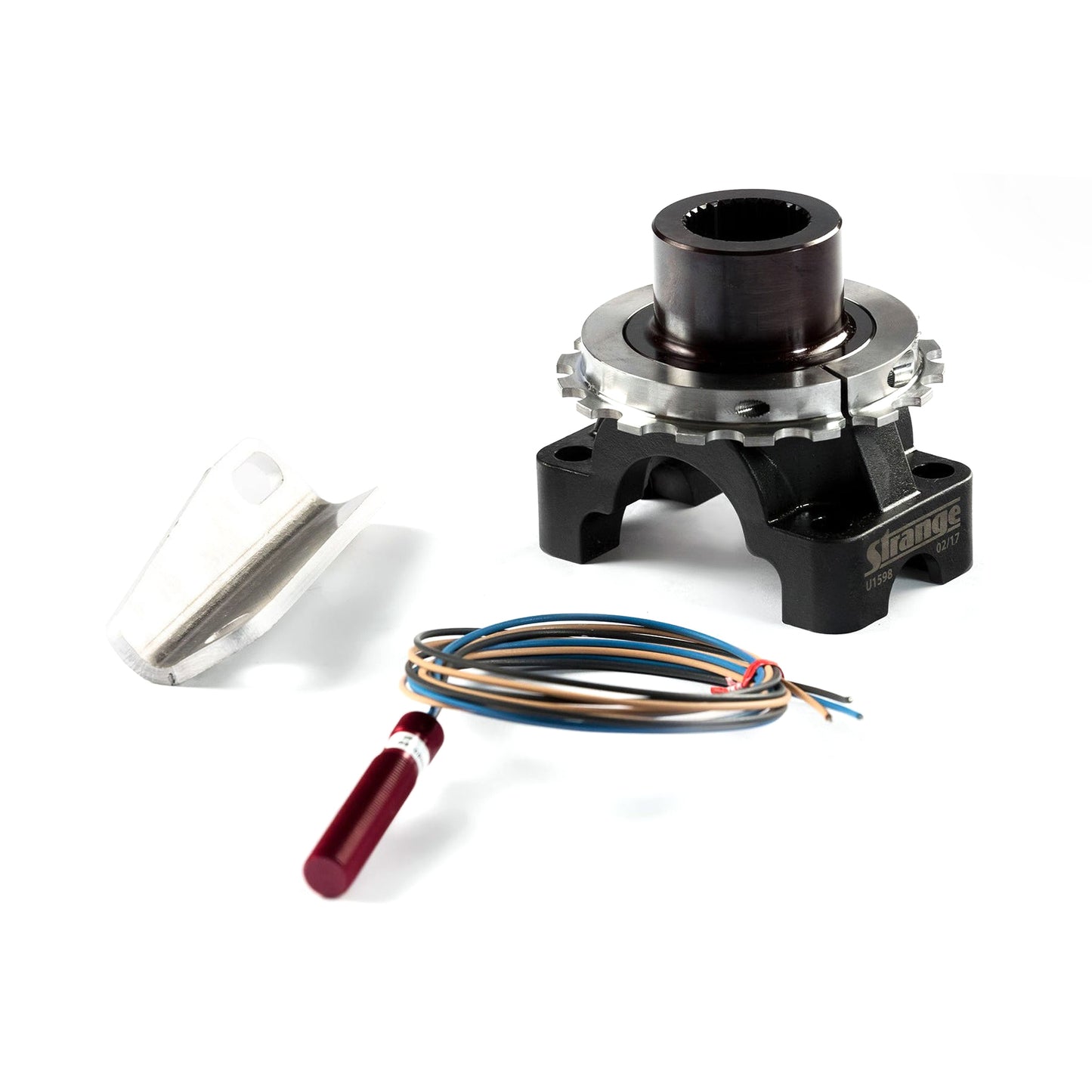 Motion Raceworks 2.500" 16 Tooth High Def Driveshaft Speed Wheel (Ford 8.8) - Sensor Included