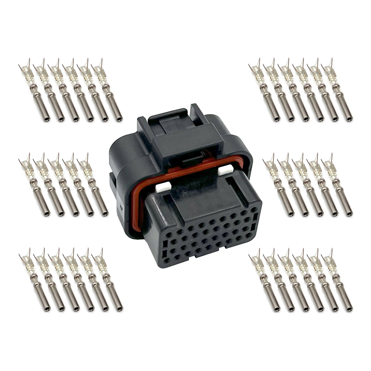 34 Position Socket Connector Kit {Key 2} (ECU, PDM)