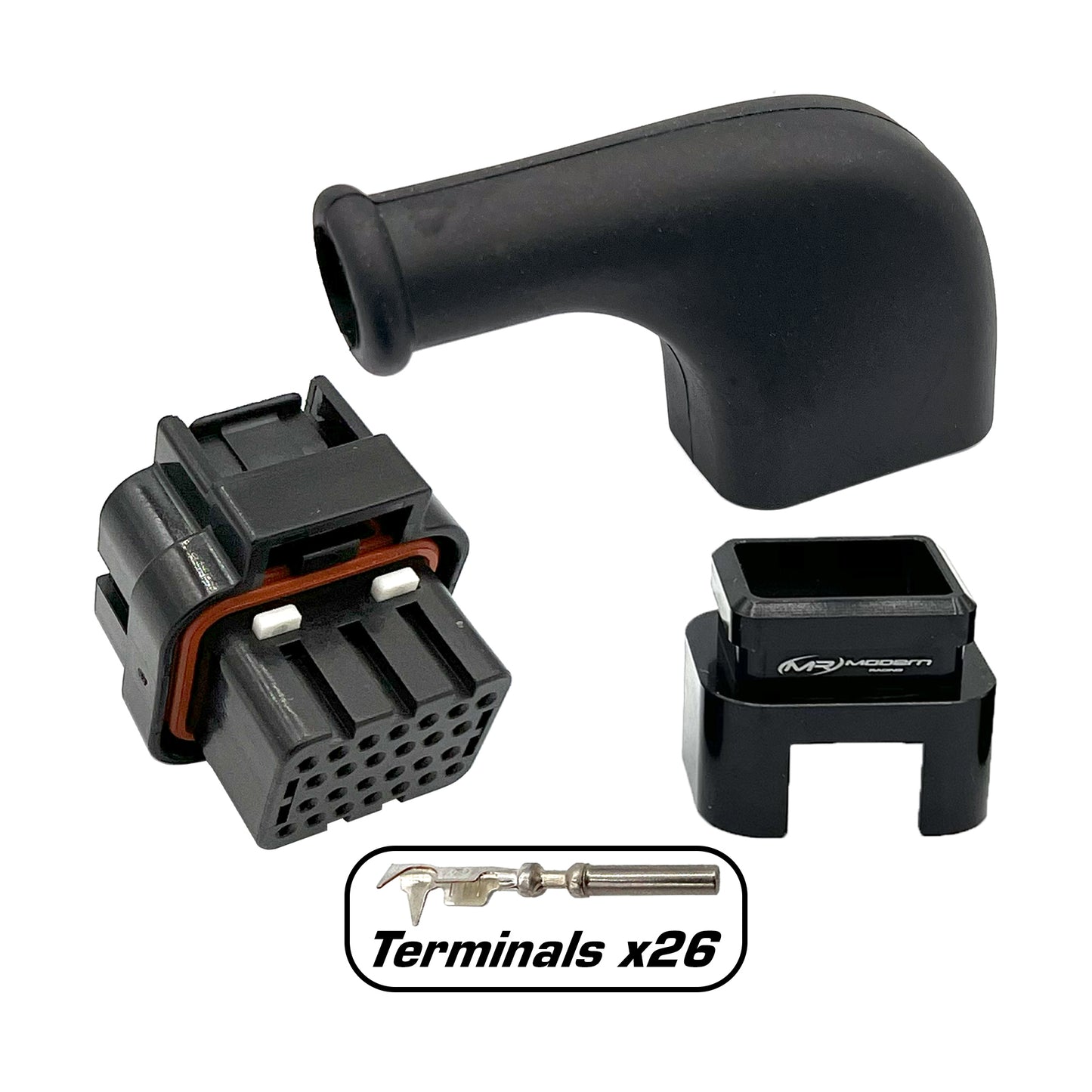 26 Position Socket Connector Kit {Key 3} (ECU, PDM)