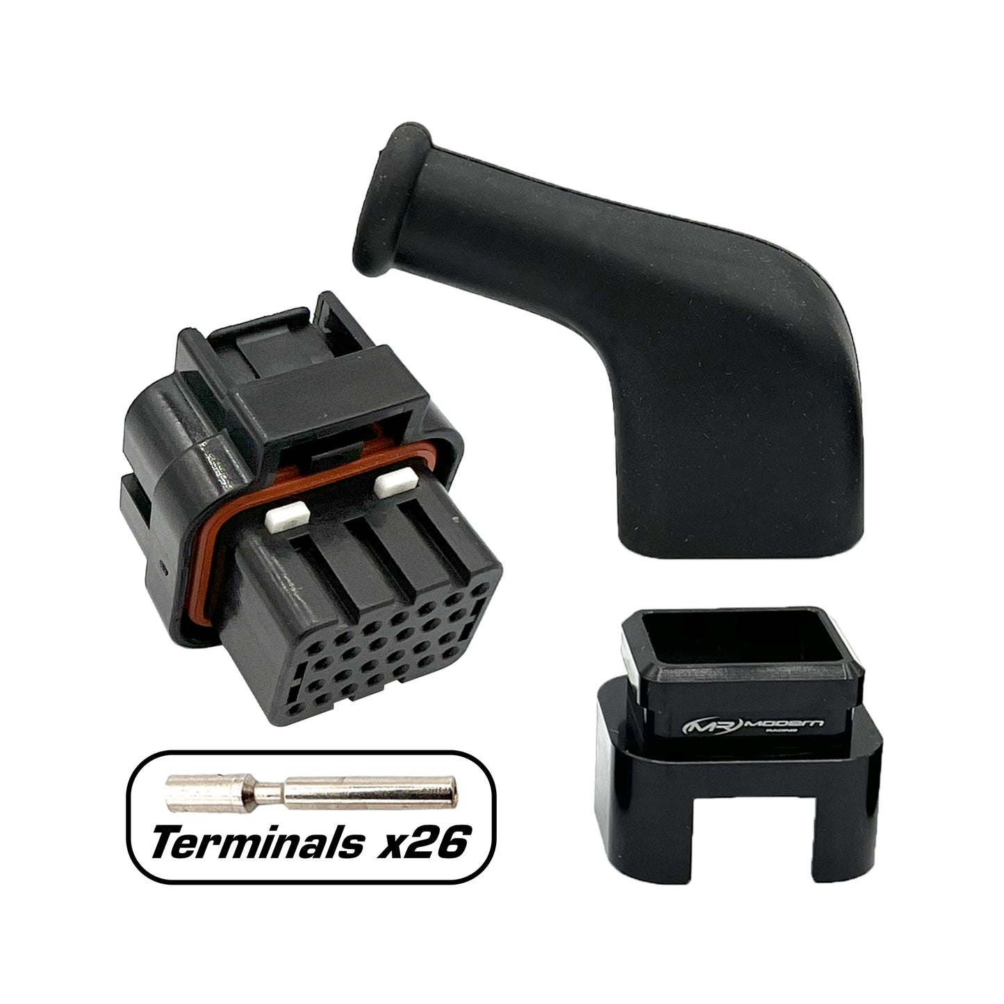 26 Position Socket Connector Kit {Key 3} (ECU, PDM)