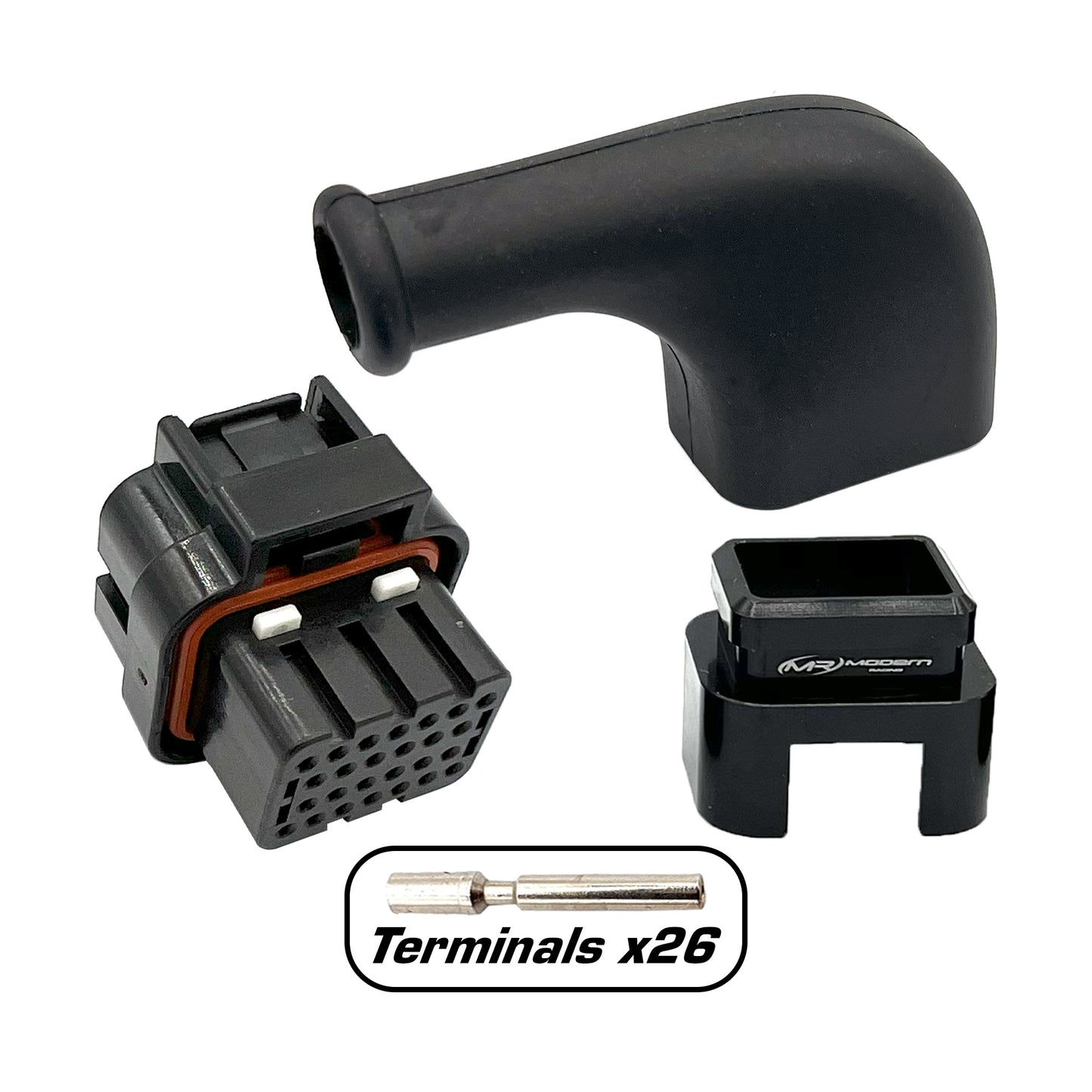 26 Position Socket Connector Kit {Key 3} (ECU, PDM)
