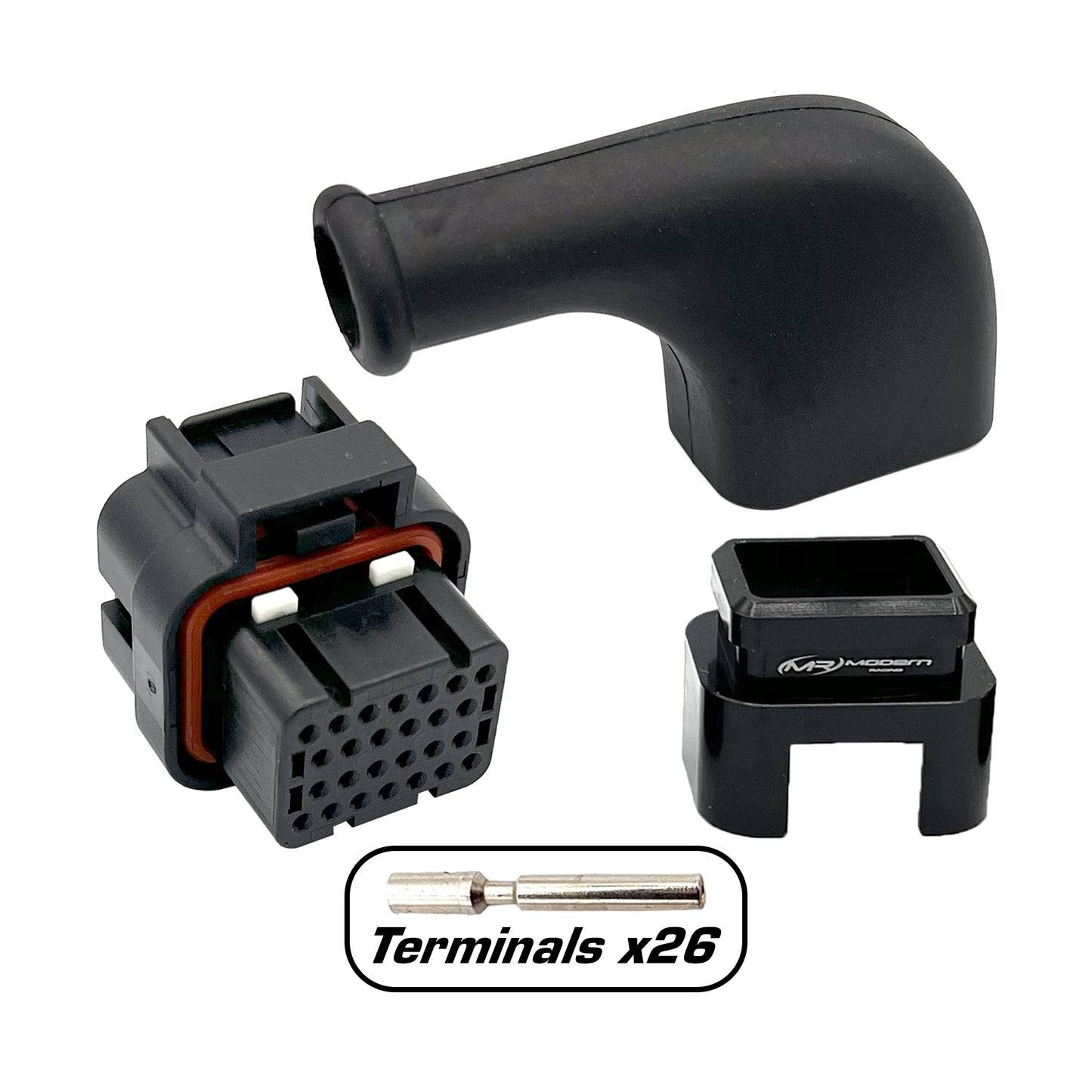 26 Position Socket Connector Kit {Key 2} (ECU, PDM)