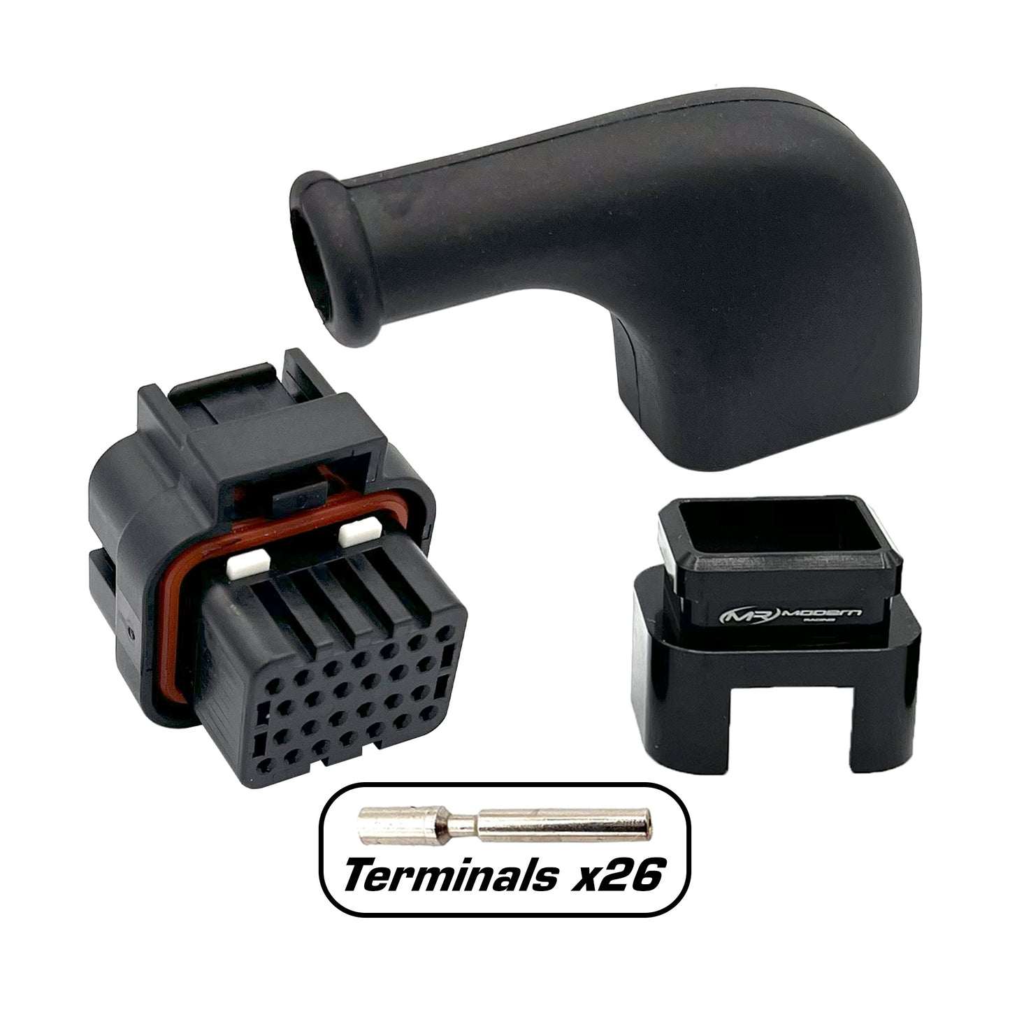 26 Position Socket Connector Kit {Key 4} (ECU, PDM)