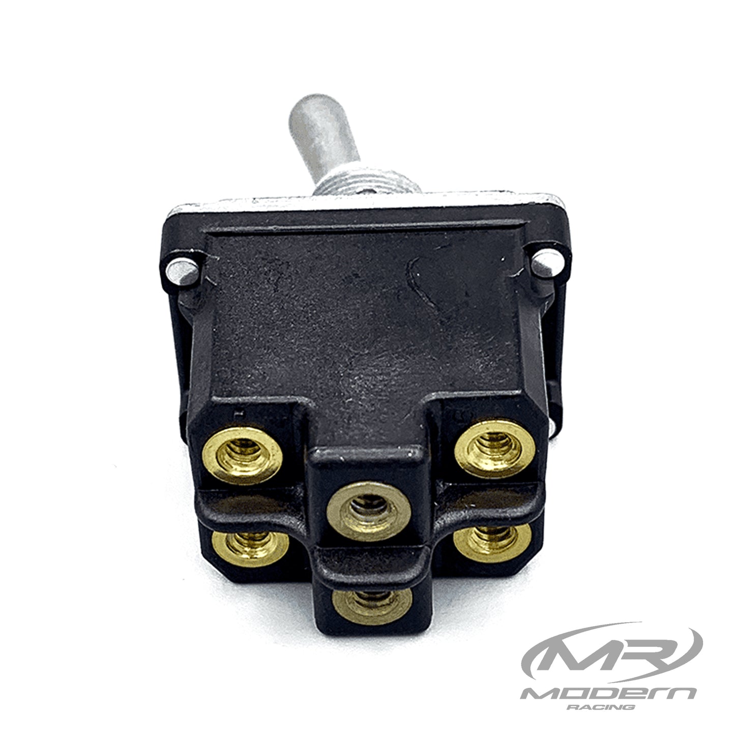 Toggle Switch. Dual-Pole (MOMENTARY-OFF-ON)