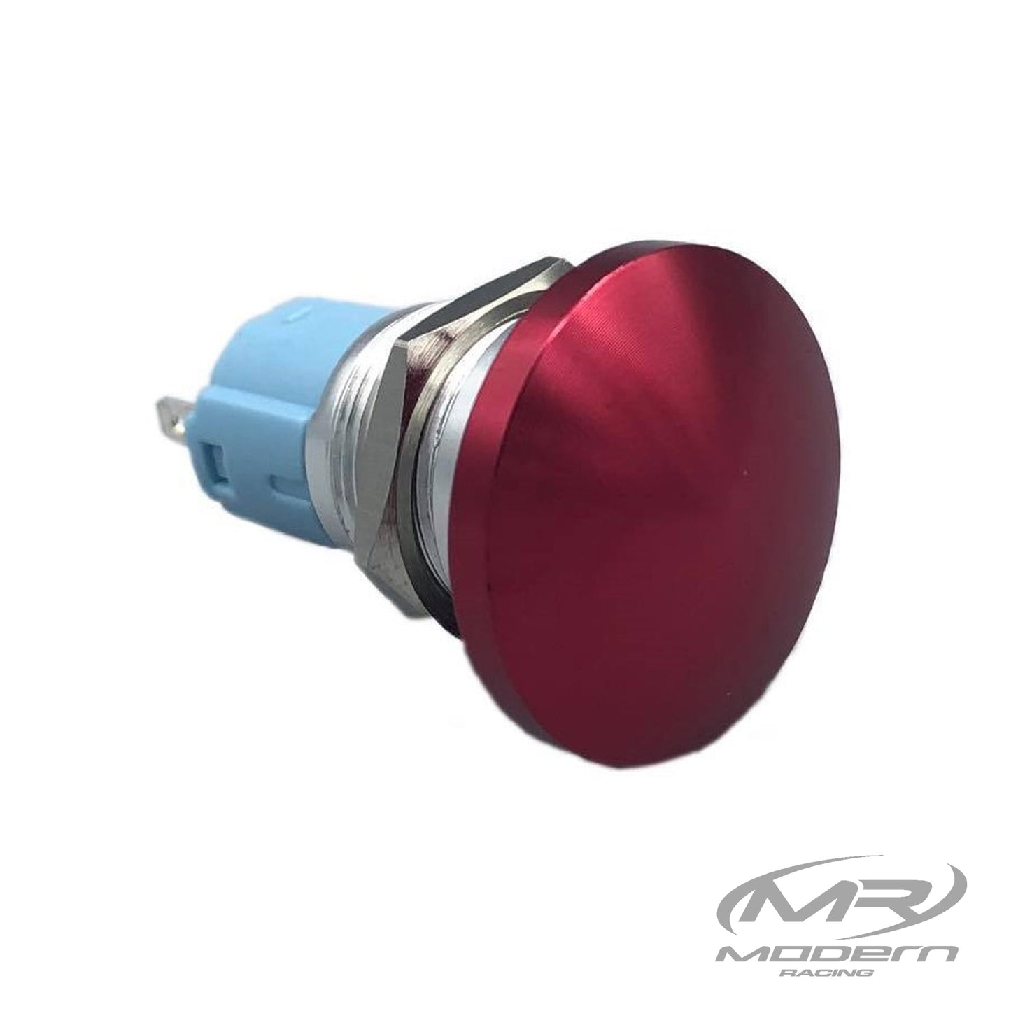 1" Oversized Momentary Push Button Switch. Red