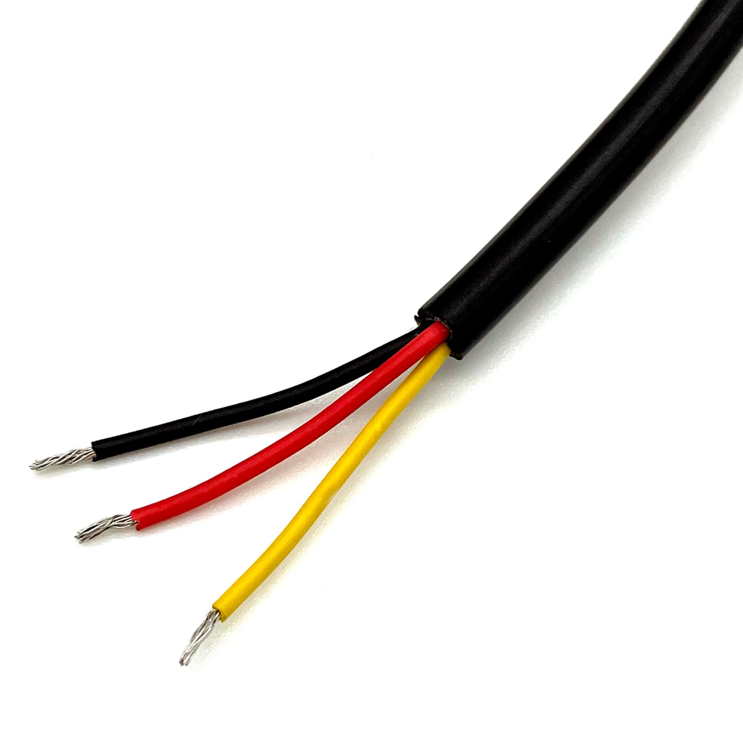 22AWG Jacketed 3-Conductor Cable