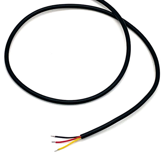 22AWG Jacketed 3-Conductor Cable