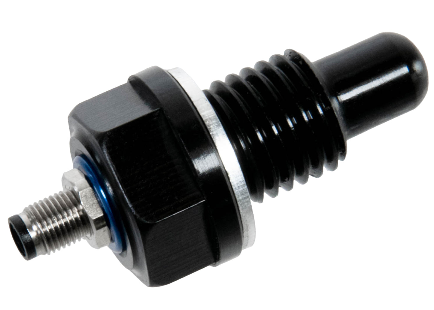M12 x1.5 RIFE Liquid Temp Sensor M5 Connector (Coolant, Water Oil, Trans Fluid, Fuel)
