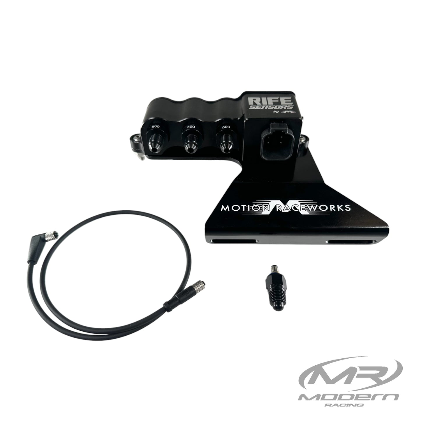 RIFE Pro Series Transmission Combo Pack for TH400 Lock Up Transmission Pressure Triple Sensor Block Kit with Mount