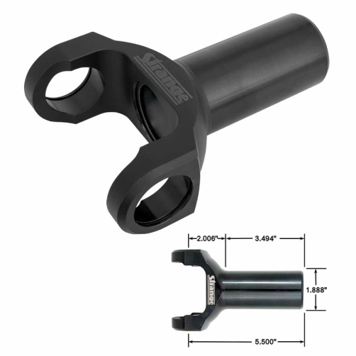 Strange 1480 Series Transmission Yoke G-Force & Liberty 32 Spline – Severe Duty Chrome Moly