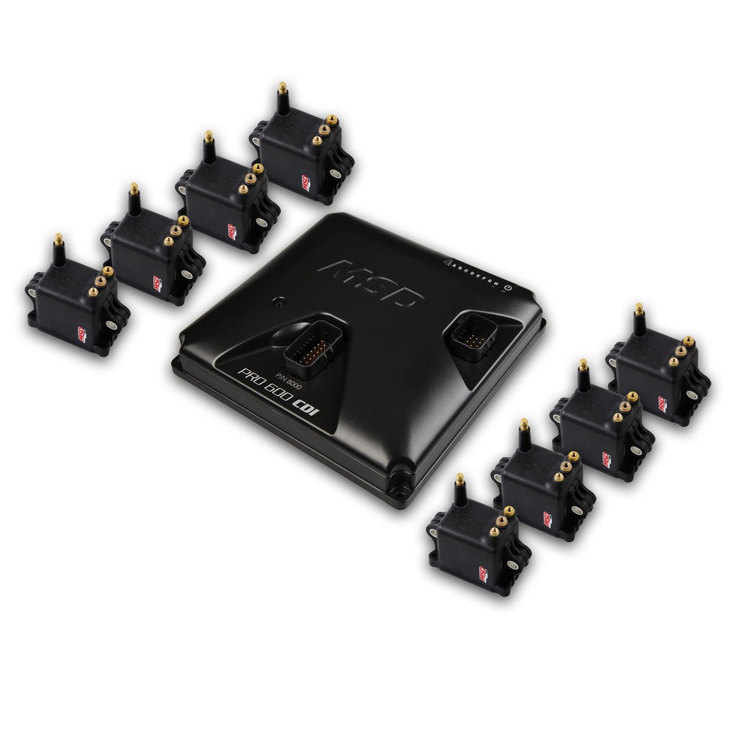 Kit de bobina y encendido de alto rendimiento MSD Pro 600 CDI