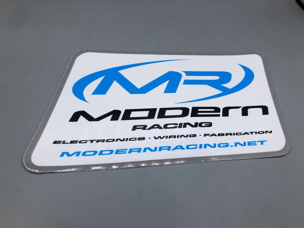 Modern Racing Contingency HD Vinyl Decal