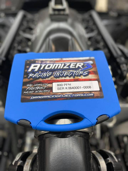 NEW. Billet Atomizer 800PPH Racing Injector Set