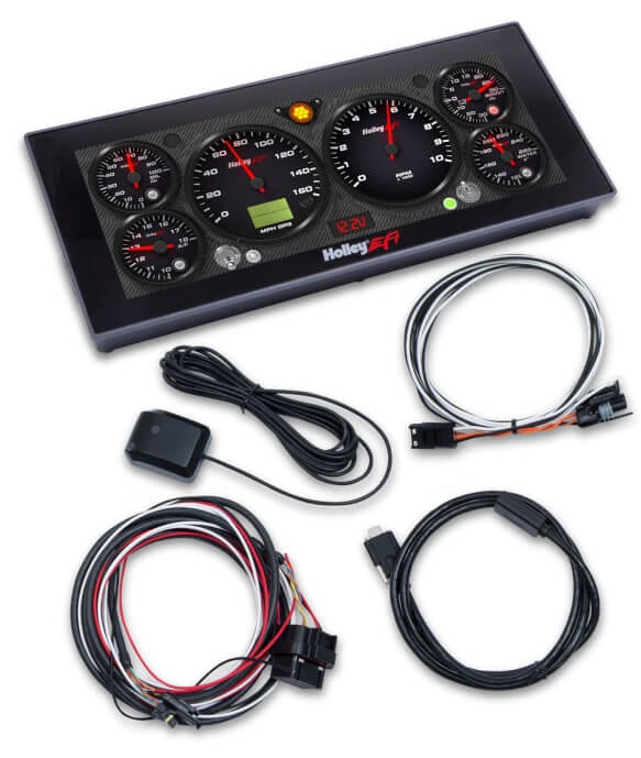 Tablero profesional Holley EFI de 12,3"