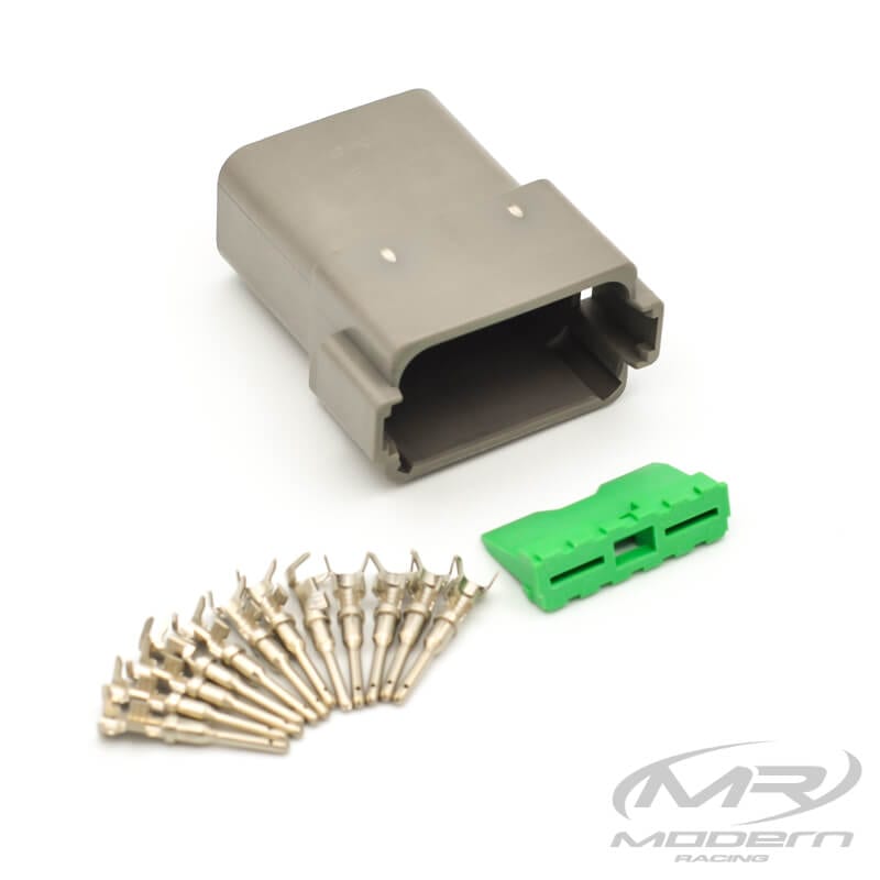 Kit Connettore Serie DT Maschio Porta Femmina 12 Vie CE13 Nero - Foto 13