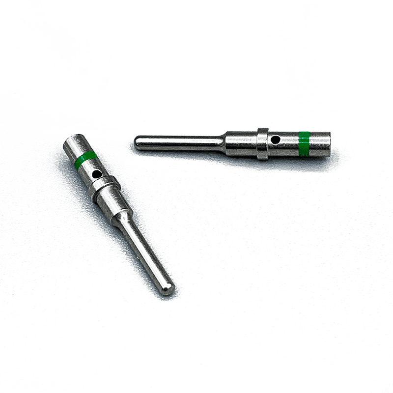 DT "Green Band" Closed Barrel Pin Terminal