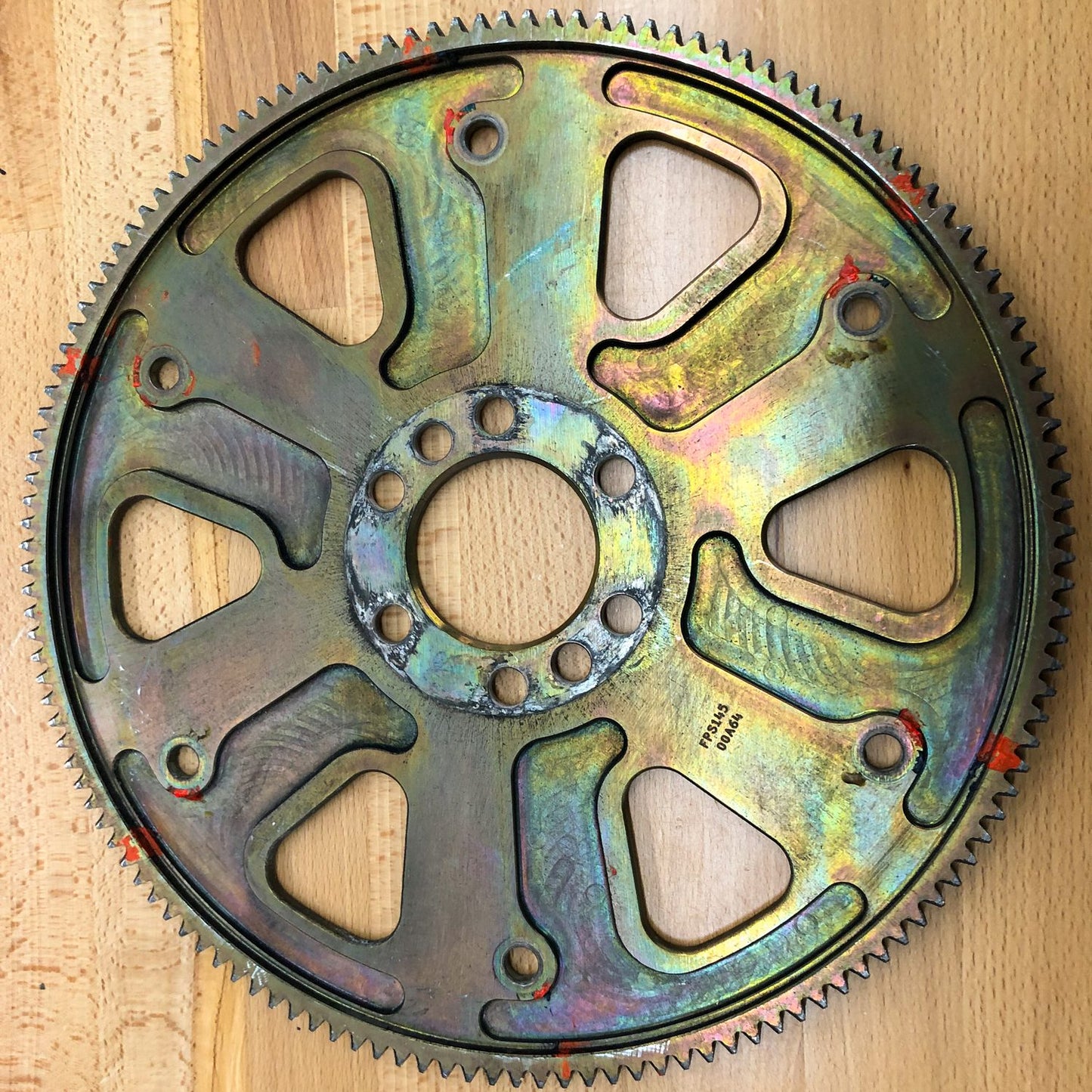 True Billet Flexplate Chevrolet Pro Mod Design – 136 Tooth 1/2in Crank Holes