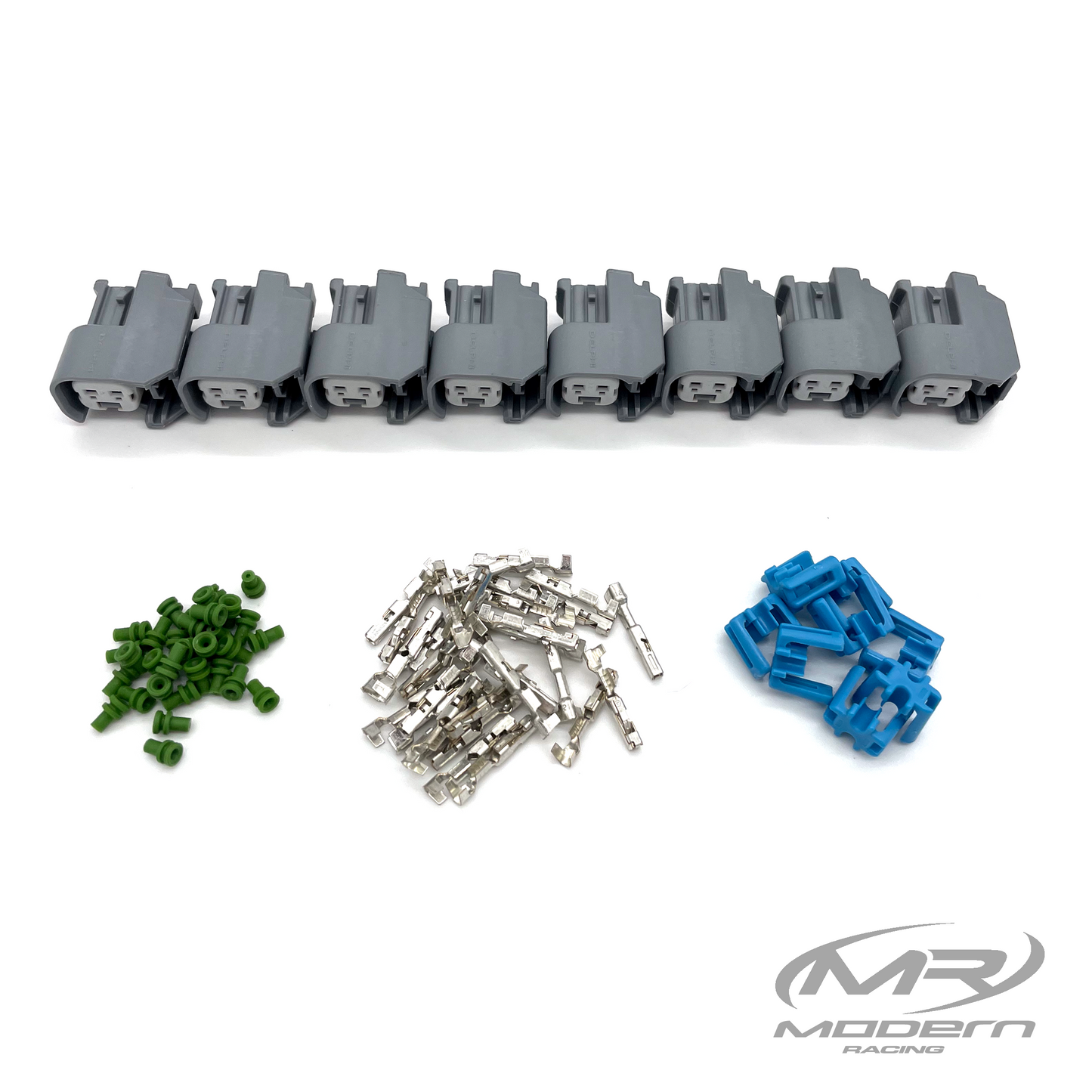 MR Builder Series Holley HP And Dominator Mil-Spec Unterminated 8 Injectors MPFI Harness EV6