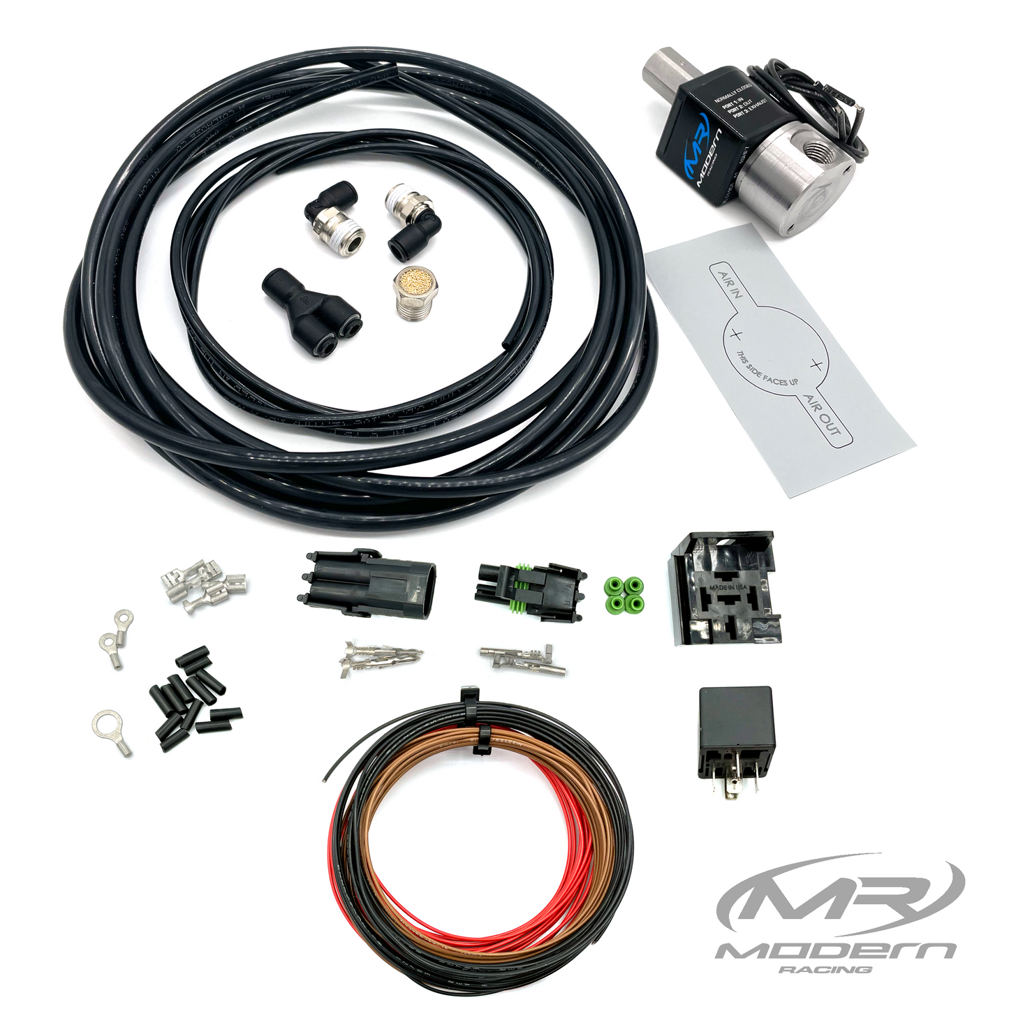 Kit de instalación de amortiguadores de aire serie MR Builder
