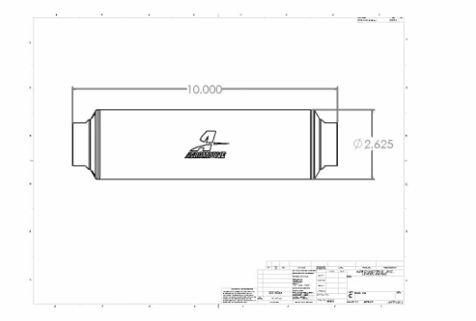 100 Micron Extreme Flow Fuel Filter with AN-16 ORB Ports & Stainless Mesh Element