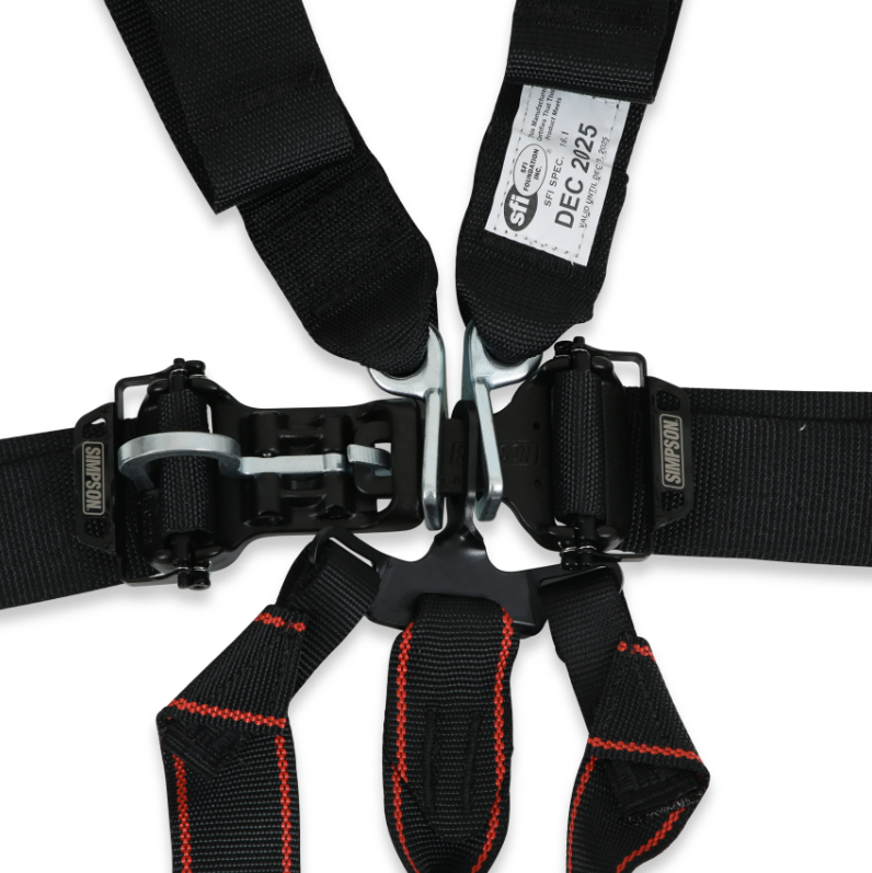 Simpson Latch & Link Harness 2" Double Pull down SFI 16.1