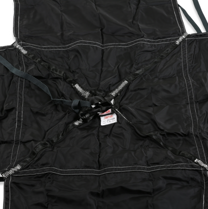 Simpson Air Boss 10' Parachute (Black) w. 8 Kevlar Lines
