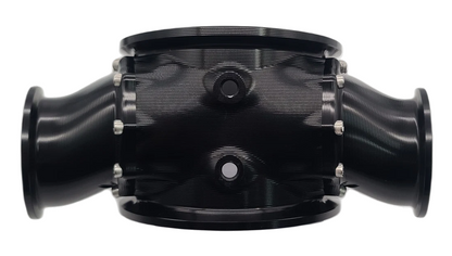 123mm Blow off assembly with 2.5" connectors