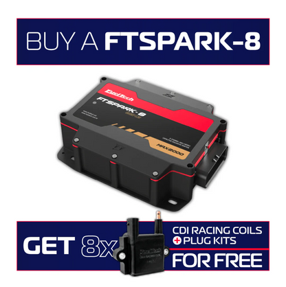 FTSPARK-8 + FREE CDI Racing Coils & Plug Kits