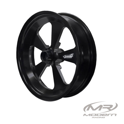 Sander Engineering 5 Spoke Forged Spindle Mount "Ultra" - 15" - Black & Machined