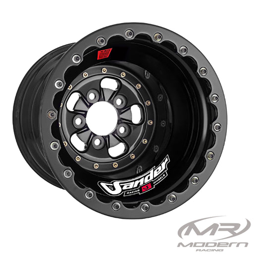 Sander Engineering Pro Mod Rear Wheels - Black