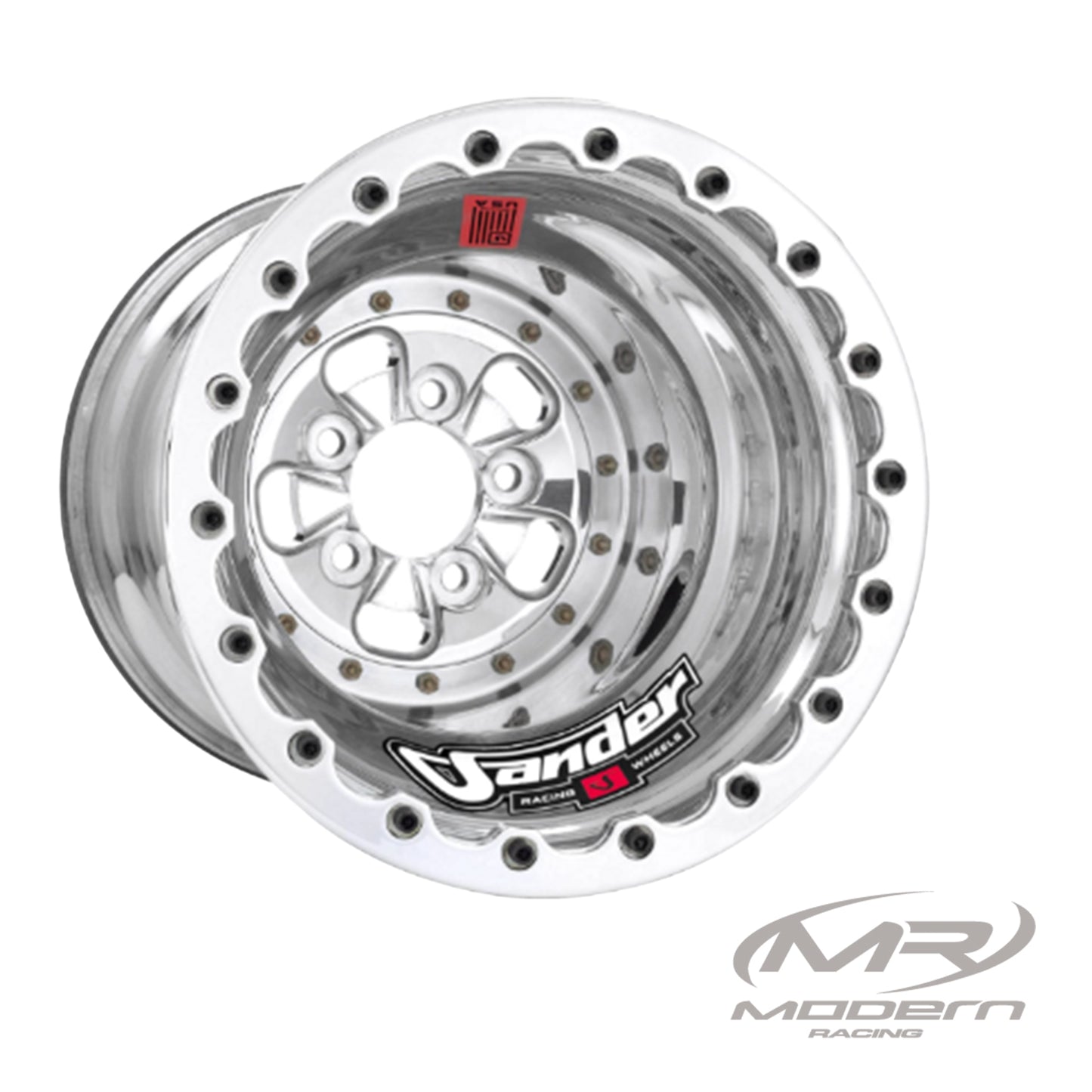 Sander Engineering Pro Mod Rear Wheels - Polished