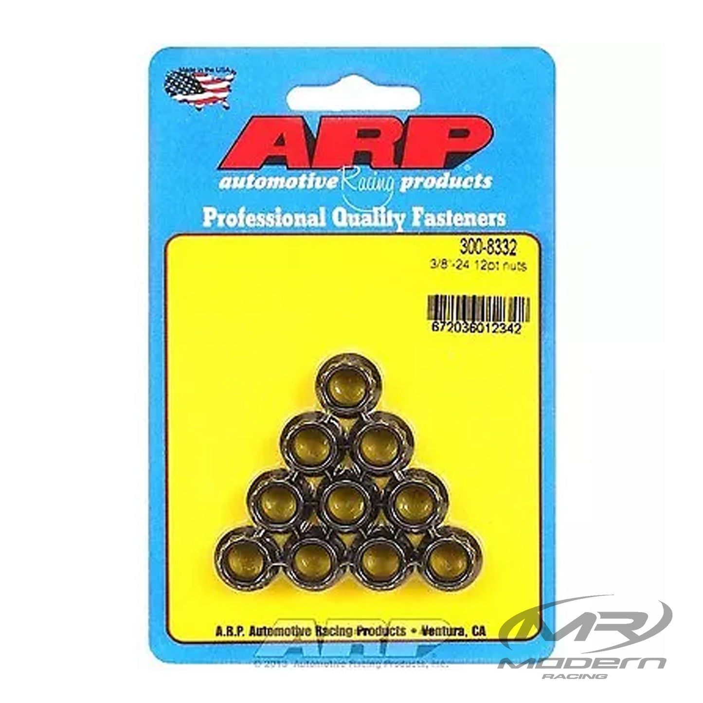 ARP 12-Point Nuts (3/8 in.-24 RH)