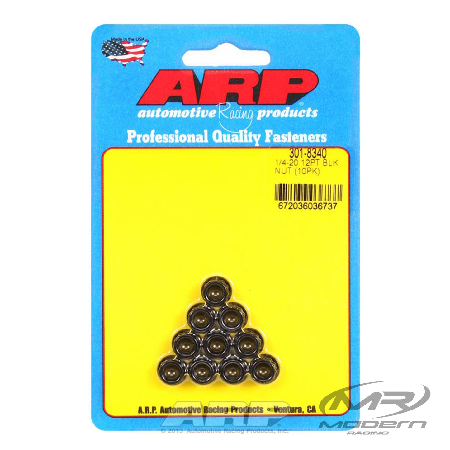 ARP 12-Point Nuts (1/4 in.-20 RH)