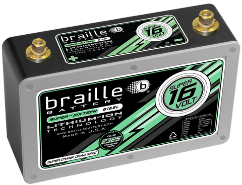 Batería de litio súper de 16 voltios "Drag Race Spec"