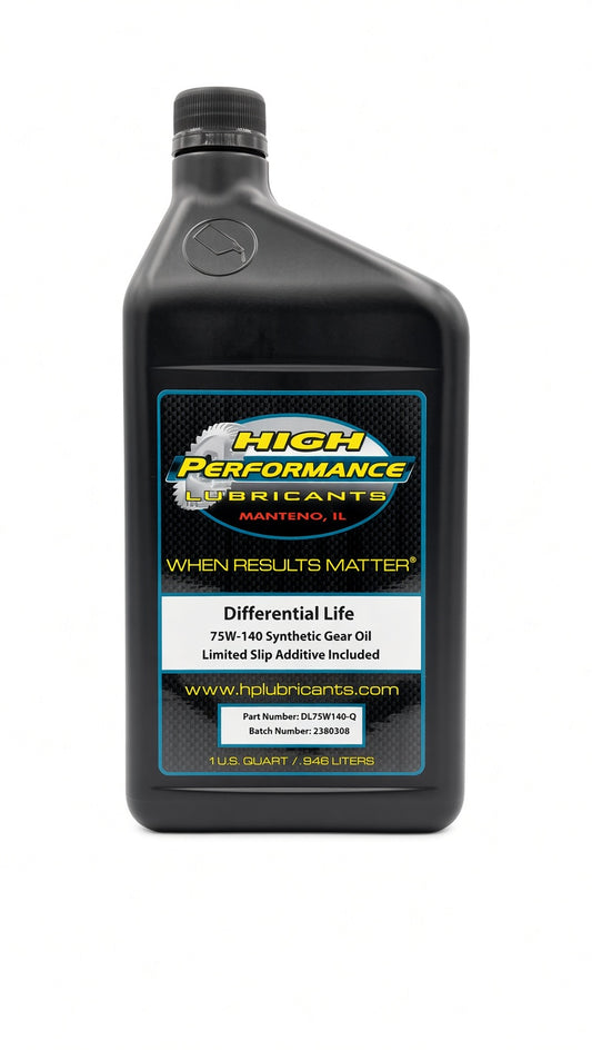 75W140 Differential Life Gear Oil; 1 Quart