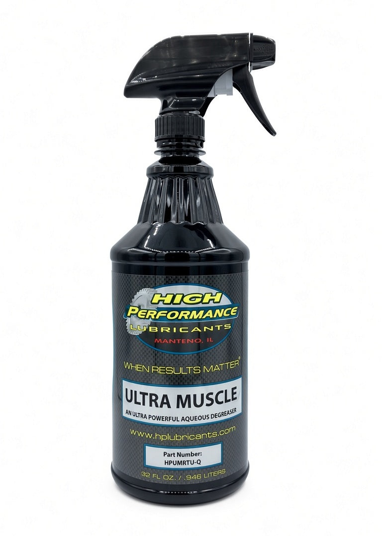 High Performance Lubricants Ultra Muscle Ultra Powerful Aqueous Degreaser; 1 Quart
