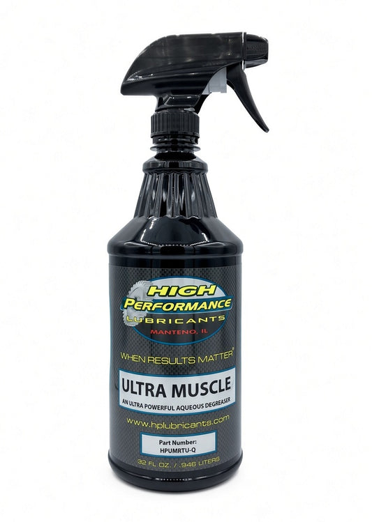 High Performance Lubricants Ultra Muscle Ultra Powerful Aqueous Degreaser; 1 Quart