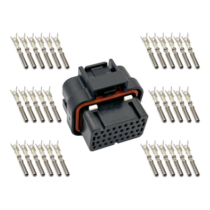 34 Position Socket Connector Kit {Key 1} (ECU, PDM)