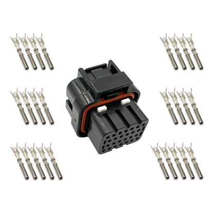 26 Position Socket Connector Kit {Key 3} (ECU, PDM)
