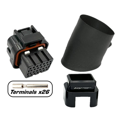26 Position Socket Connector Kit {Key 3} (ECU, PDM)