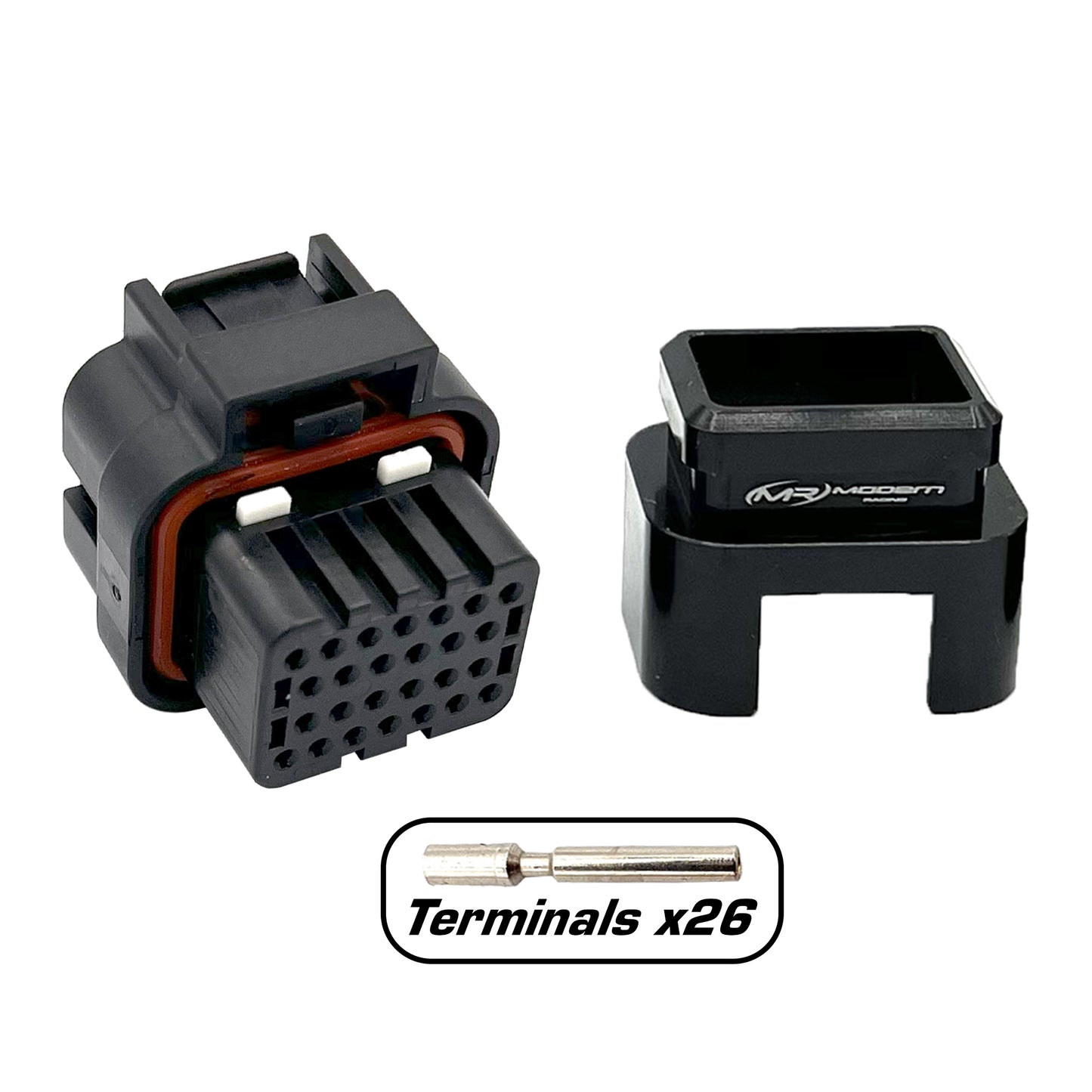 26 Position Socket Connector Kit {Key 4} (ECU, PDM)