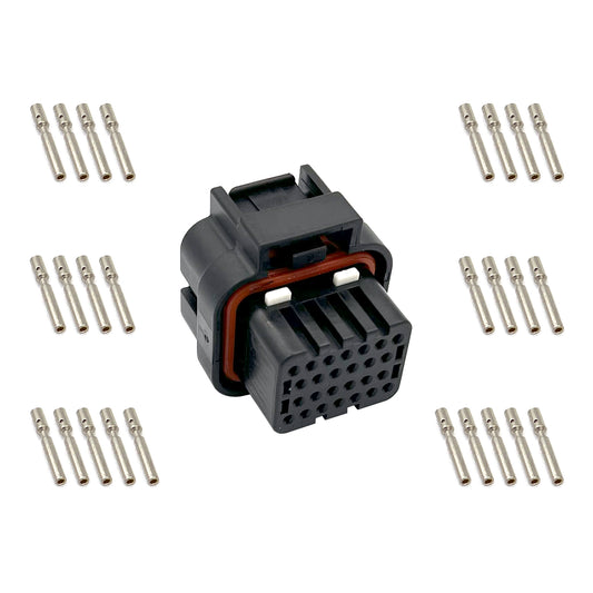 26 Position Socket Connector Kit {Key 4} (ECU, PDM)