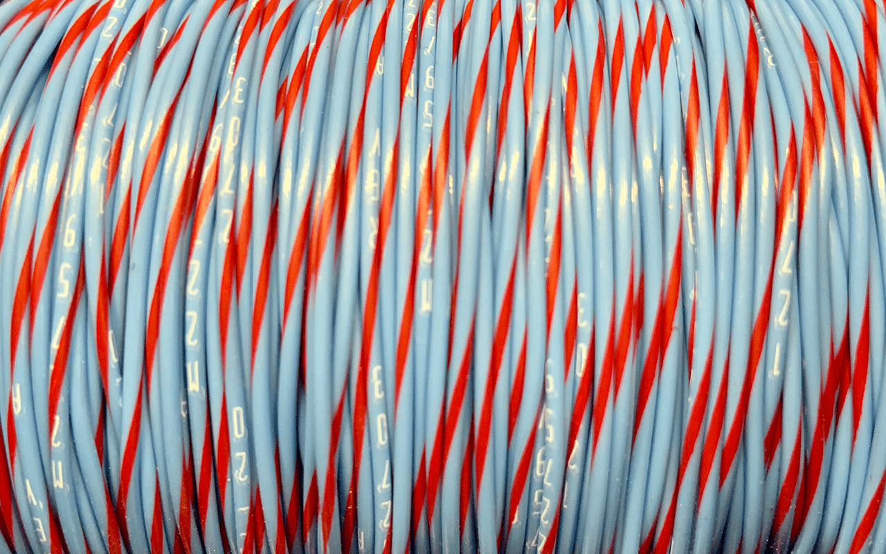 20AWG Wire - Blue/Red