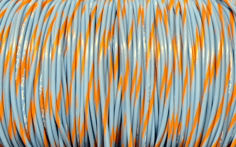 Cable 20AWG - Azul/Naranja