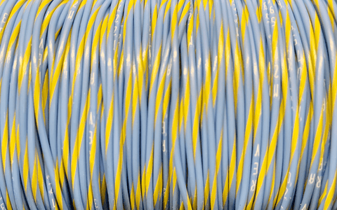 Cable 20AWG - Azul/Amarillo