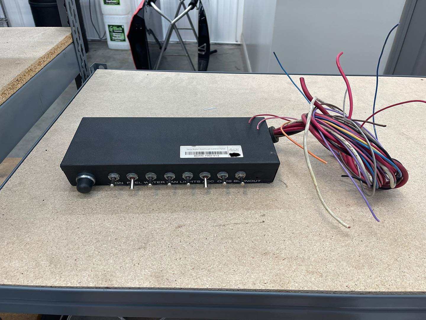 Jerry Bickel Overhead Switch Panel. – Modern Racing
