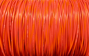 22AWG Wire - Red/Orange