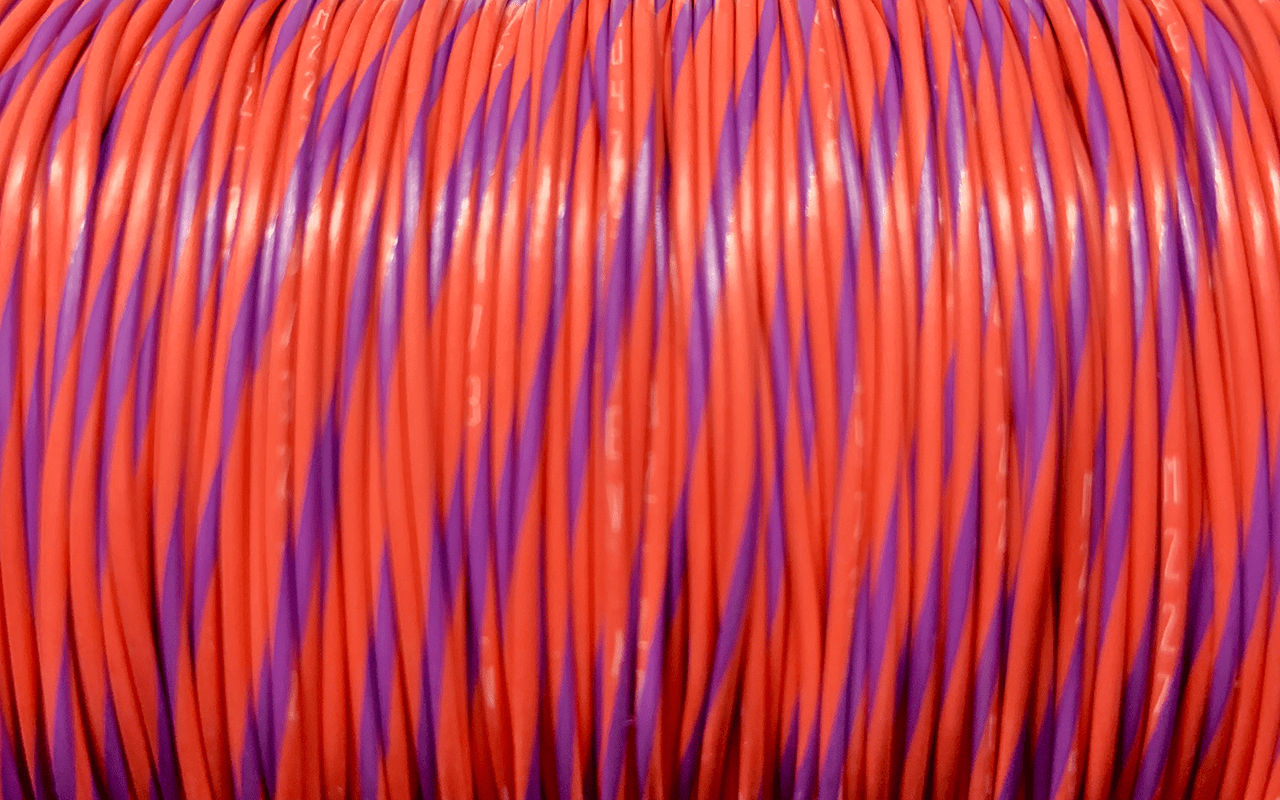 Cable 22AWG - Rojo/Violeta